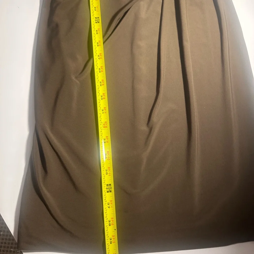 Anne Klein Women’s Size 6 Brown Cocktail Dress With Bronze Rhinestones NWOT - Picture 10 of 11